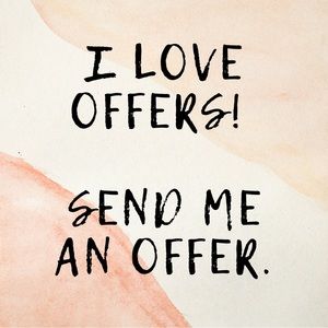 I love offers!